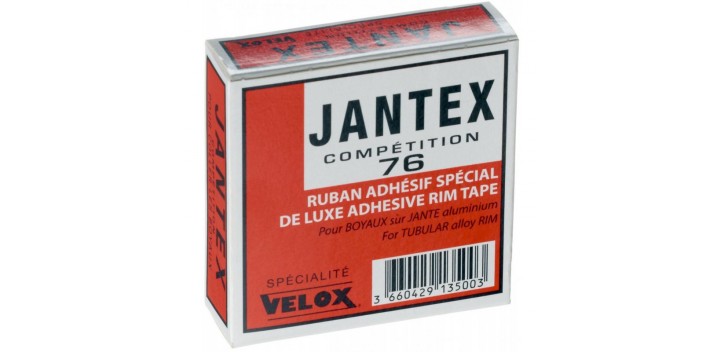 ruban adhésif double face Velox JANTEX 76 pour le collage des boyaux SUR JANTES ALUMINIUM