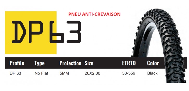 DUTCH PERFECT PNEU 26X1.75 SRI 75