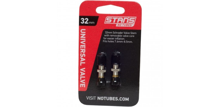 Valve universelle tubeless 35mm Notubes Valve SCHRADER.