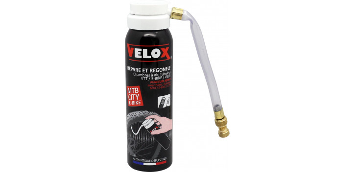 Bombe réparation ROUTE ET VTT 75mL Velox