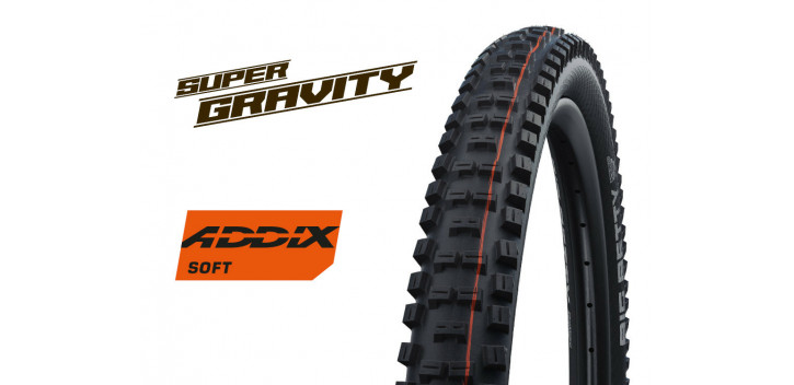 SCHWALBE BIG BETTY - ADDIX - NOIR - TUBELESS EASY - HS608