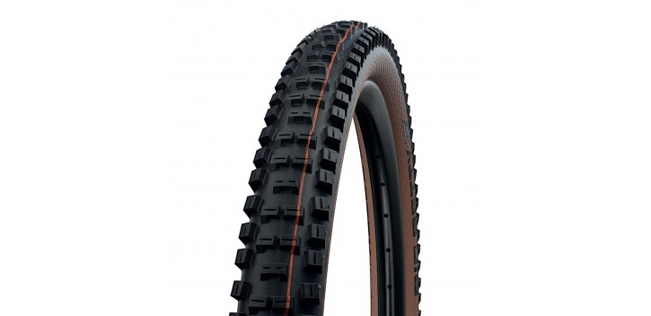 SCHWALBE BIG BETTY - ADDIX SOFT - NOIR BEIGE - TUBELESS EASY - HS608