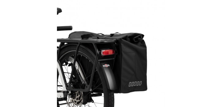 URBAN PROOF - SACOCHE LONGTAIL SIMPLE - 60 LITRES NOIRE