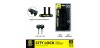 Auvray antivol pliant City Lock 85cm avec support