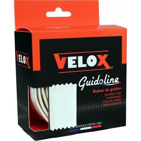 Velox RUBAN DE GUIDON - CINTRE HIGH GRIP MAXI CONFORT 3.5mm BLANC