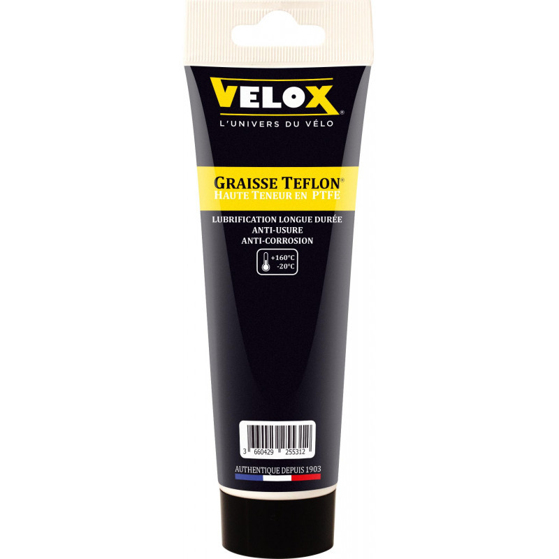 Velox GRAISSE VELO TEFLON - PTFE LONGUE DUREE (TUBE 100ml)