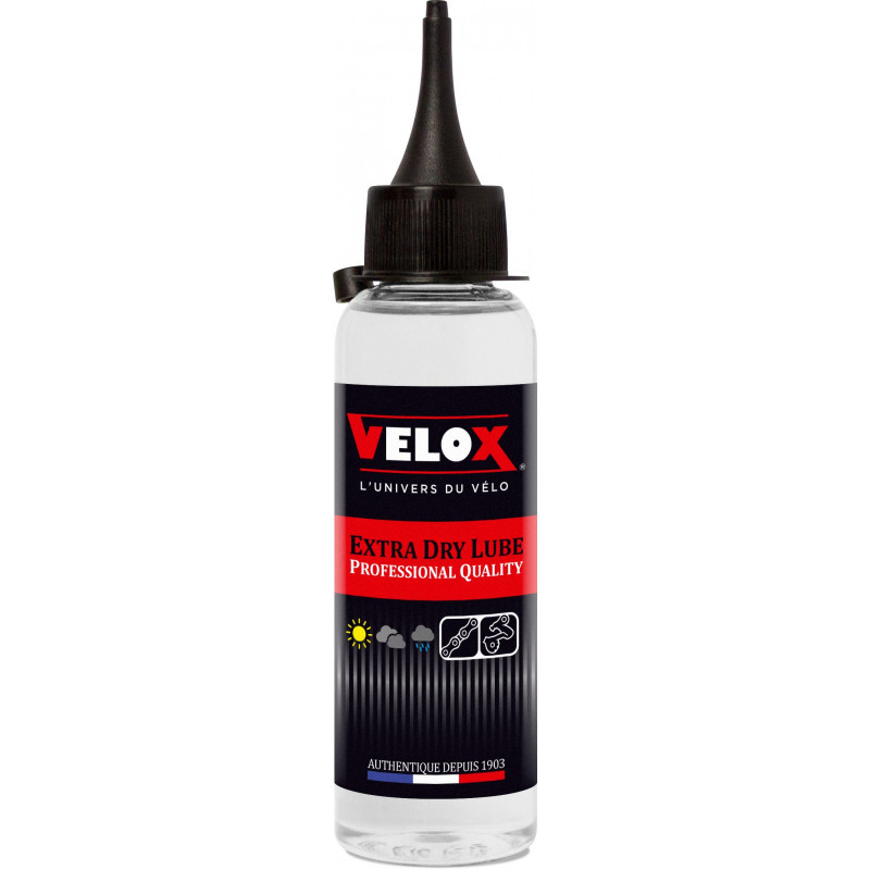 Velox LUBRIFIANT VELO DRY LUBE POUR CHAINES SECHES (100ml)