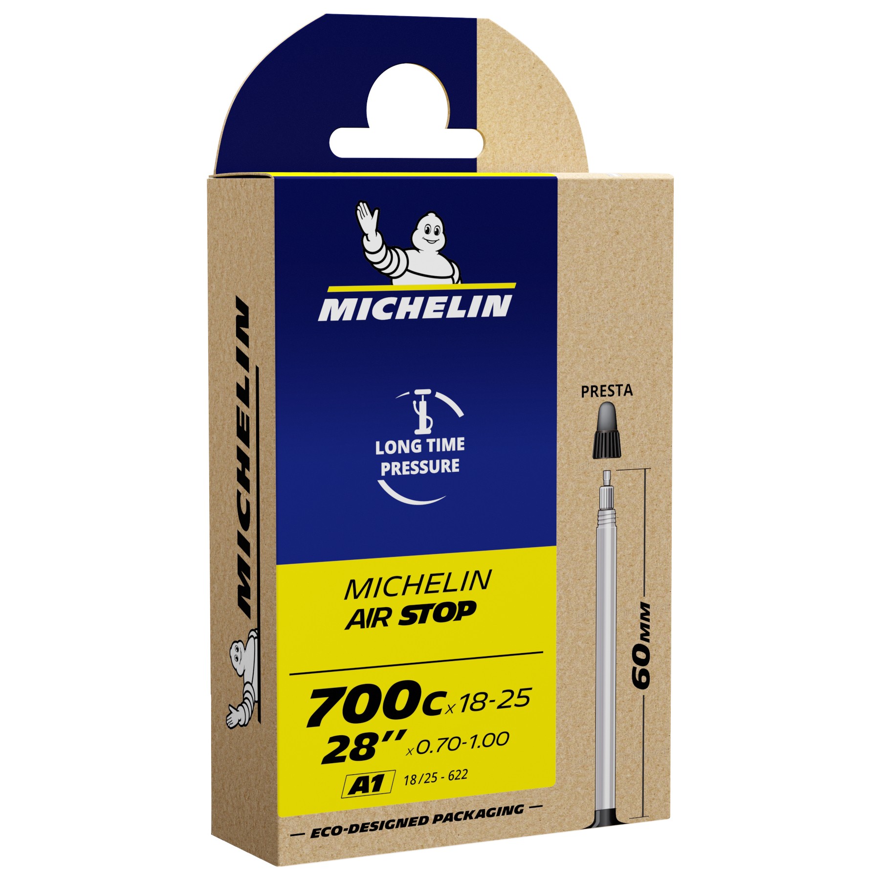 Michelin CAA Airstop A1 18/25X622 Presta 60mm